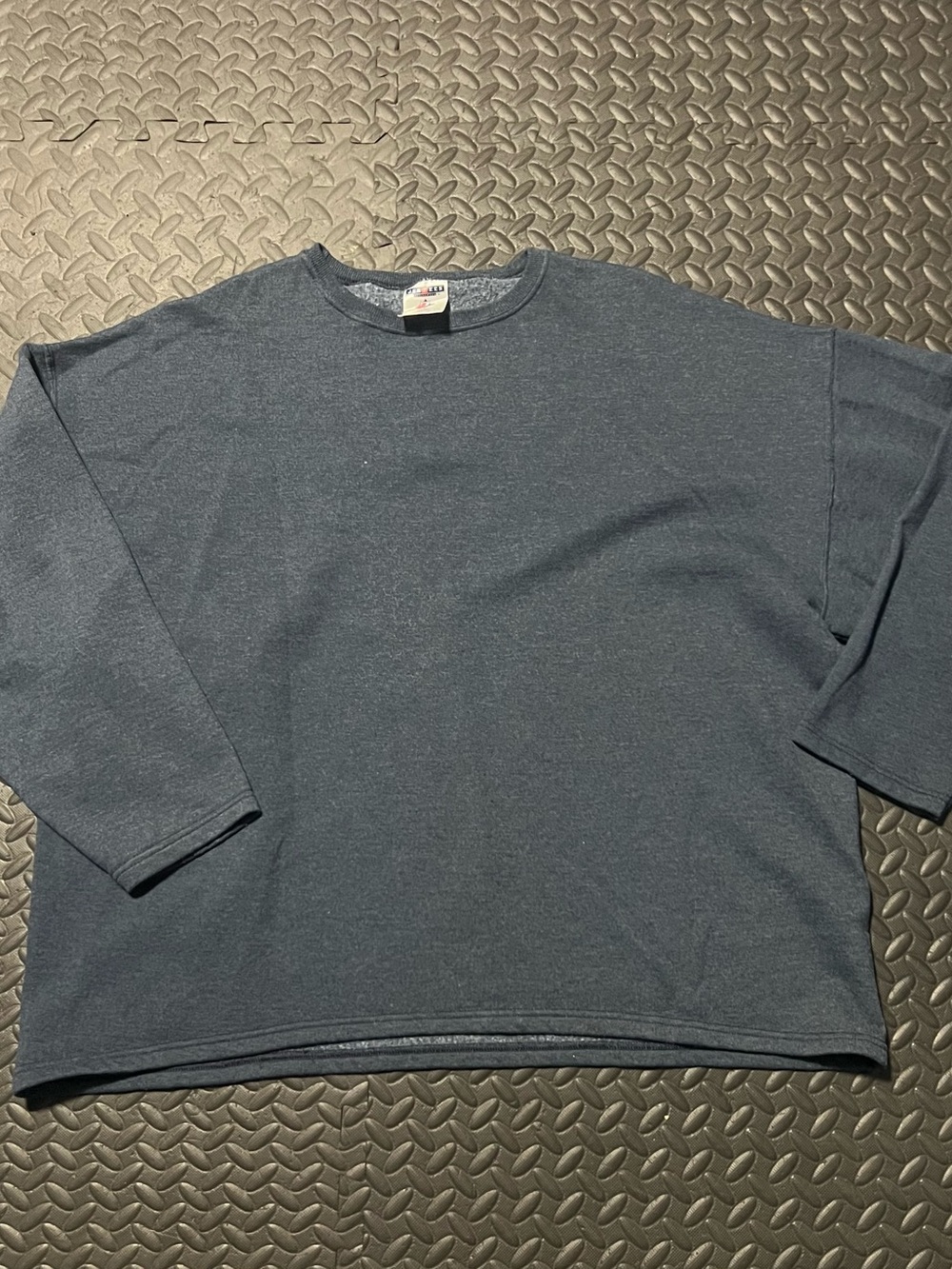 Jerzees Dark Navy Crewneck Sweater